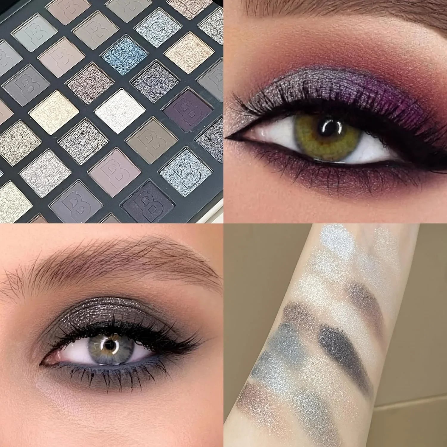 42-Color Matte and Shimmer Eyeshadow Palette
