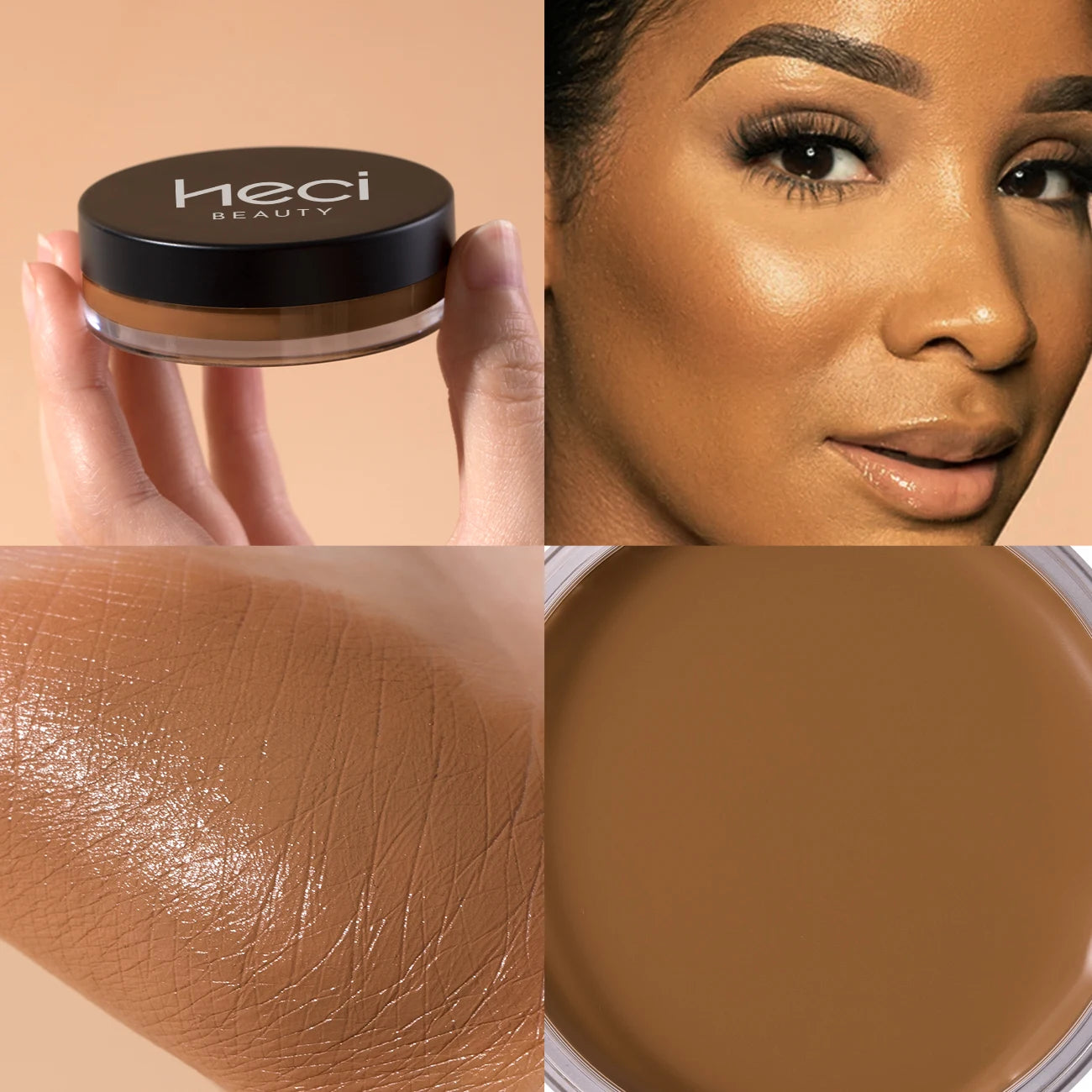 Waterproof Full-Coverage Matte Foundation Cream
