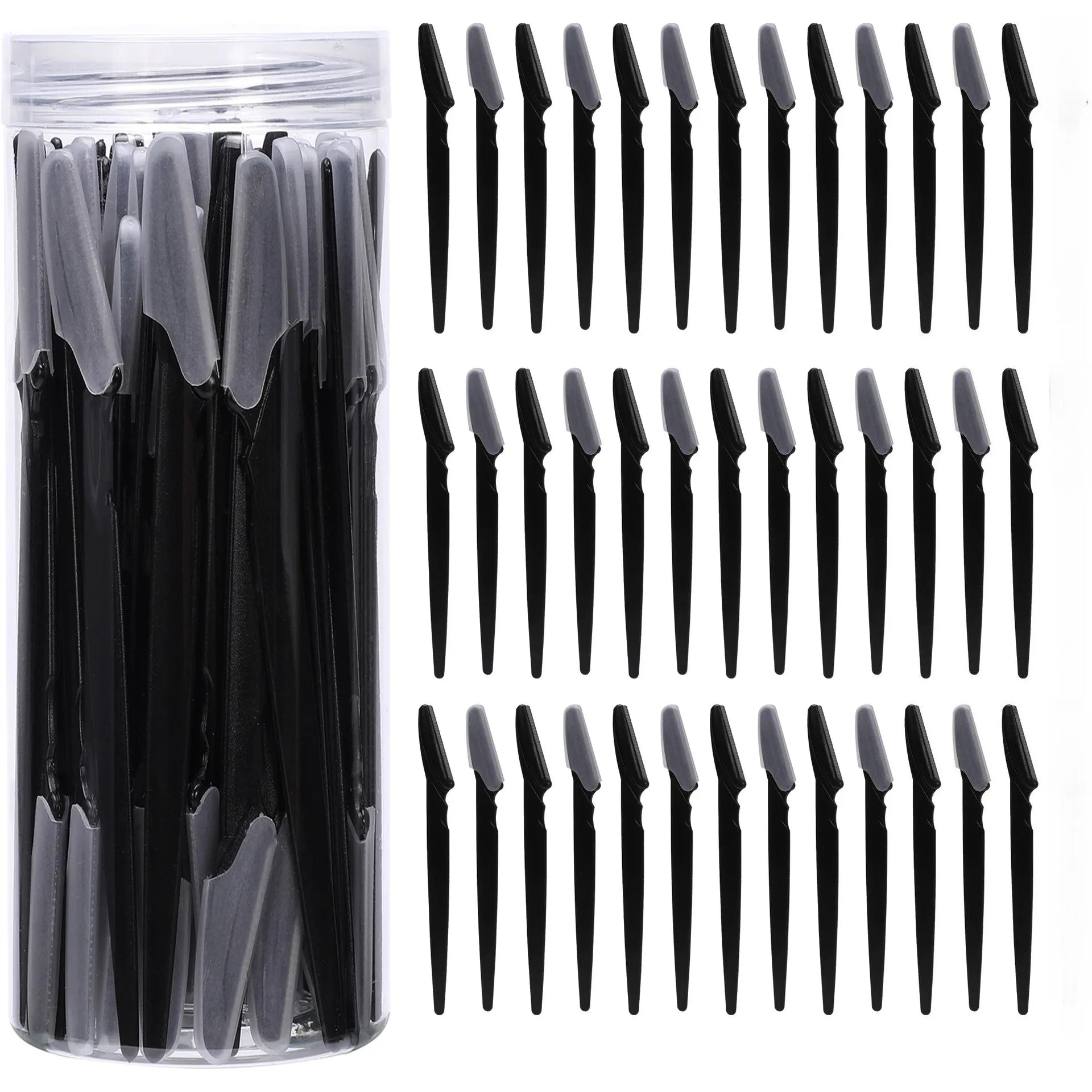 40-Piece Safe Eyebrow Trimmer Set