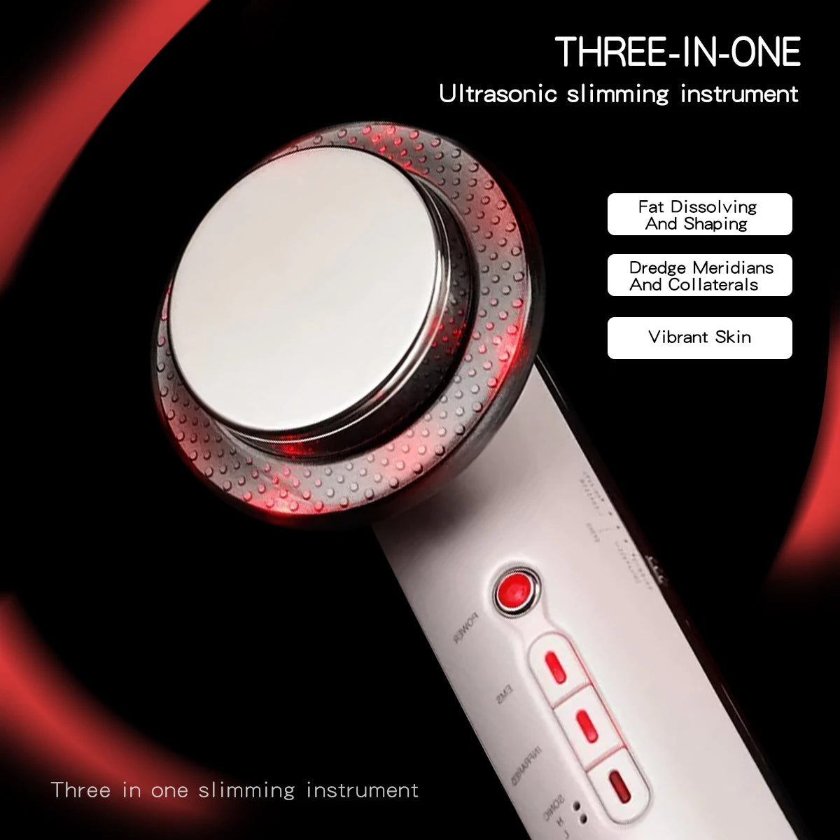 Ultrasonic EMS Face Lifting Beauty Device