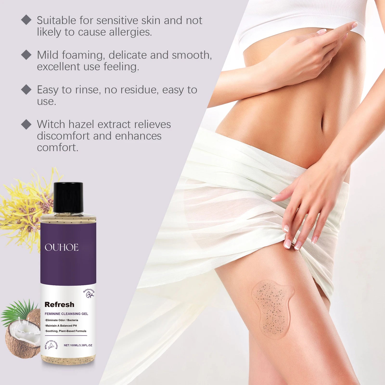 pH-Balanced Feminine Wash Gel
