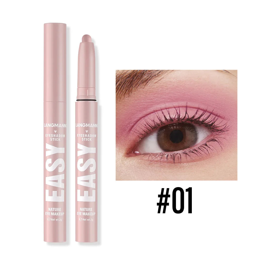 Metallic Grey-Blue Eyeshadow Stick