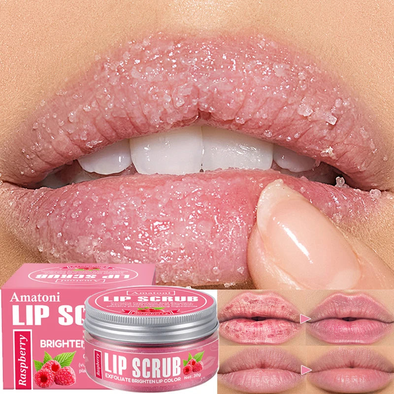Exfoliating Lip Scrub & Repair Cream