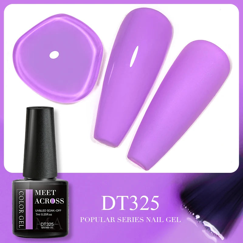 5ml Pink Dried Flower Gel Nail Polish