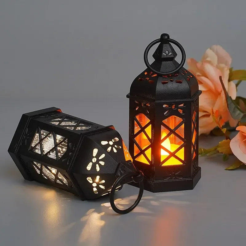Retro Hexagonal LED Lamp