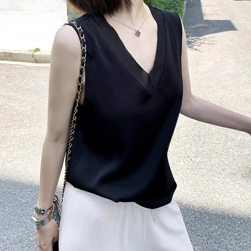 Elegant Summer Office Suit Top