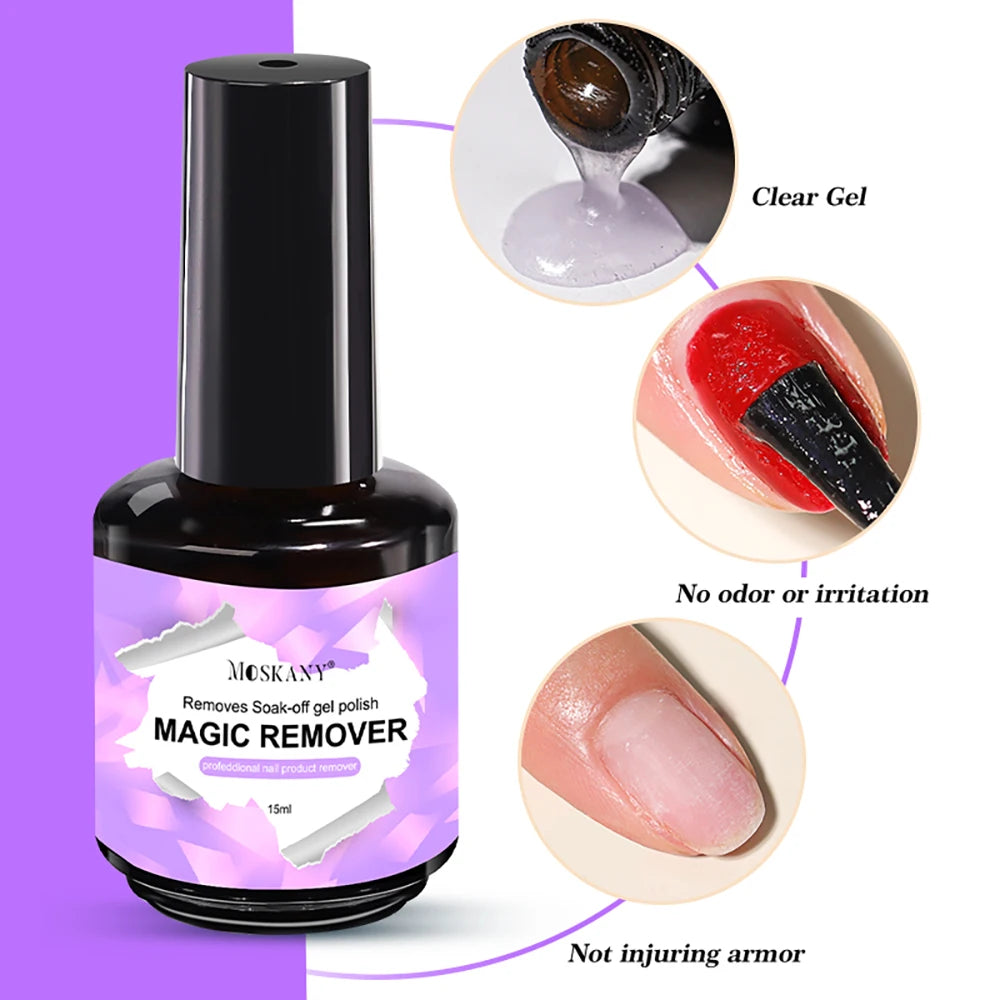 15ml Magic Remover Nail Gel Polish Dissolver