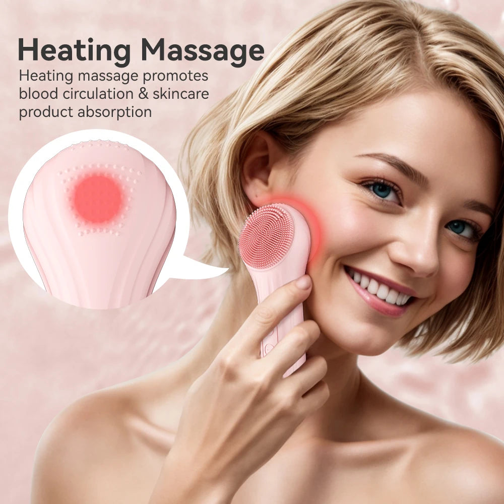Rechargeable Sonic Facial Cleansing Brush