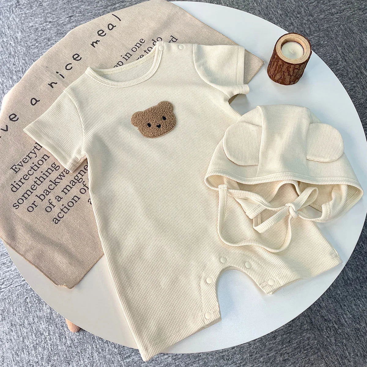 Summer Baby Romper Set