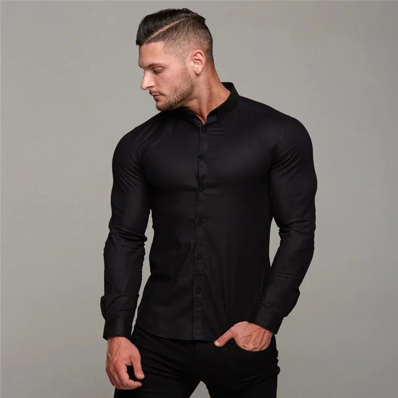 Slim Fit Long Sleeve Shirt