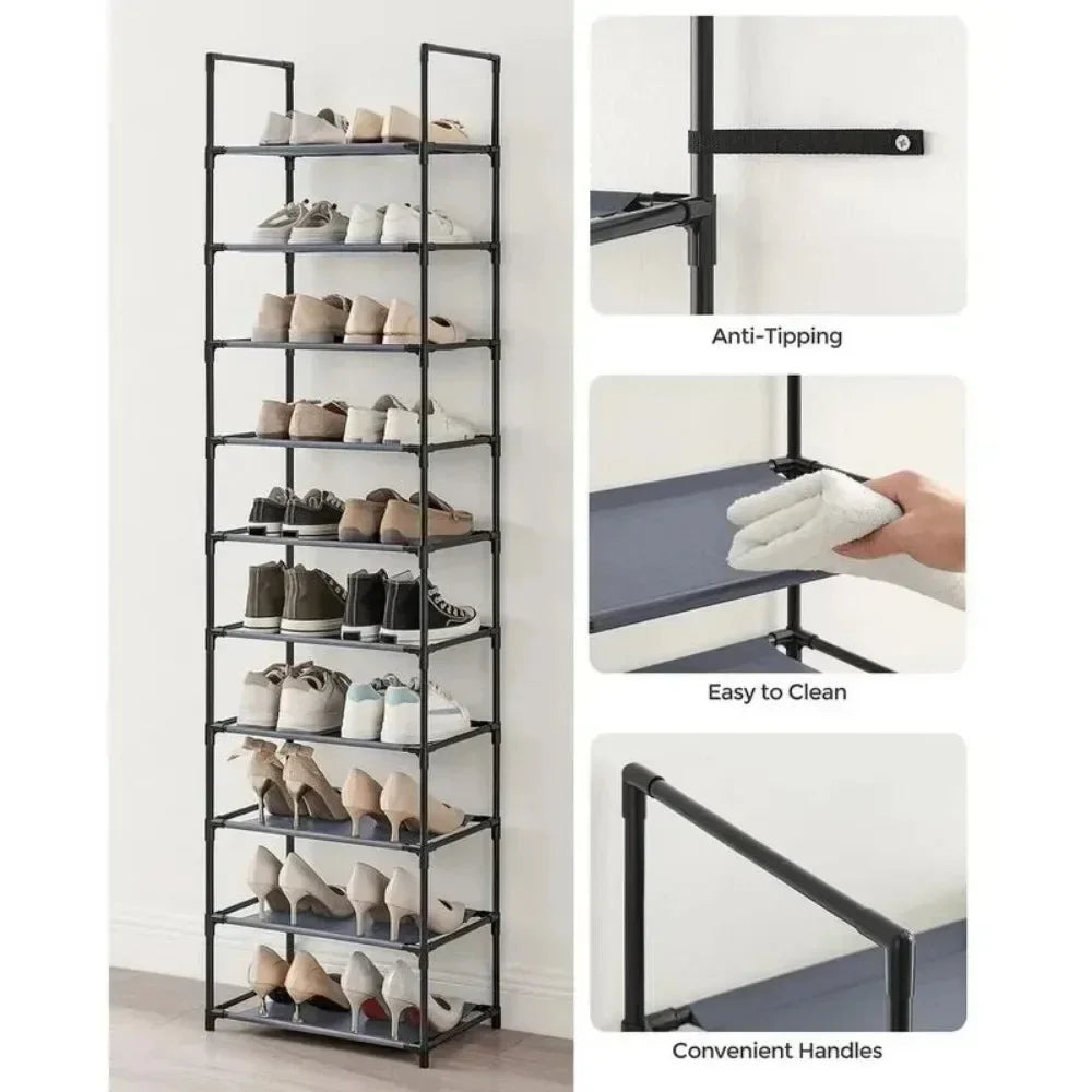10-Tier Shoe Rack