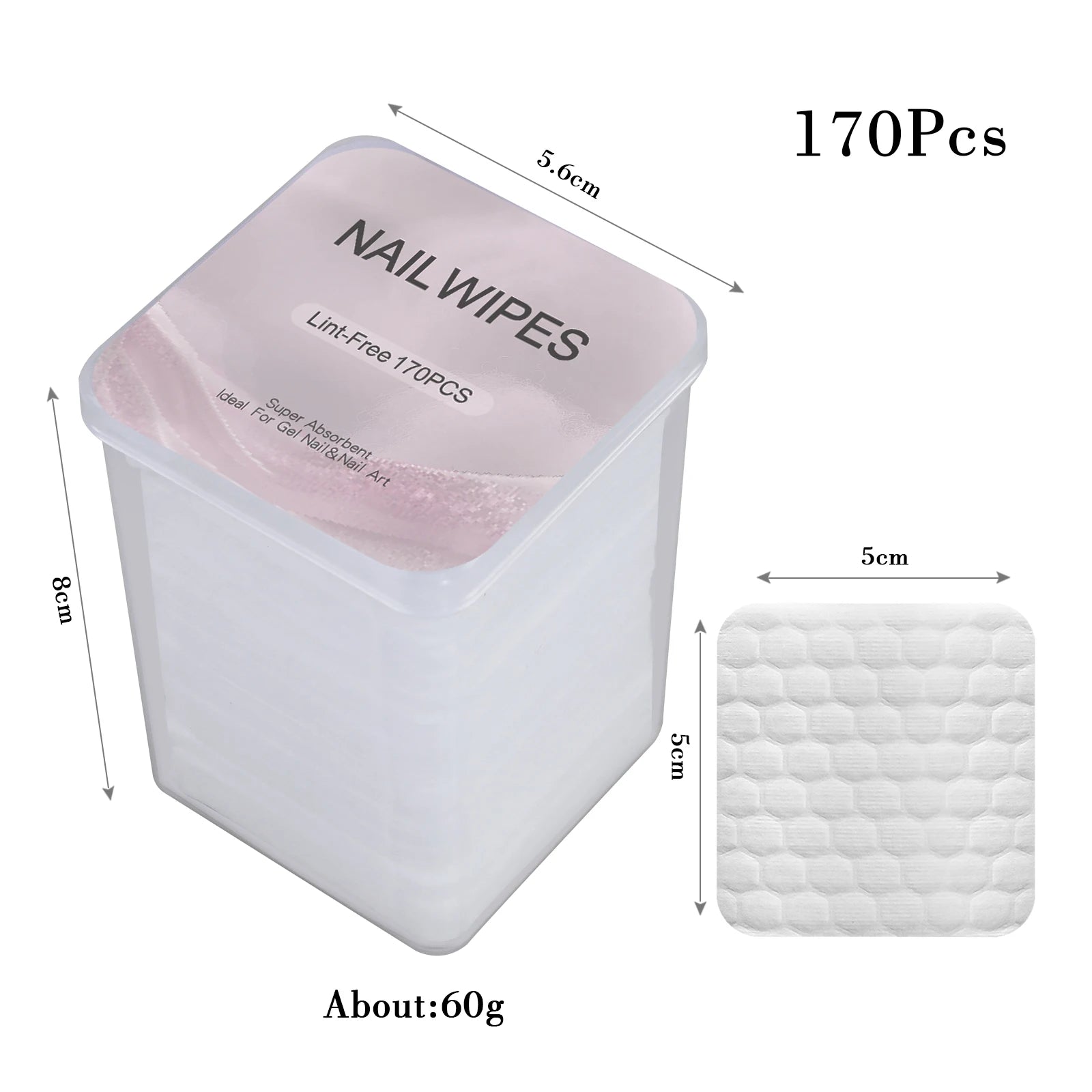 Lint-Free Beauty Cleaning Wipes