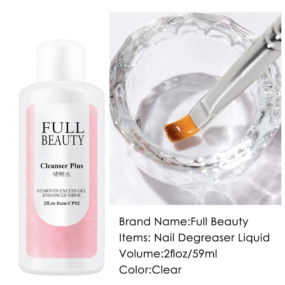 Gel Polish Cleanser Removes Sticky Layer