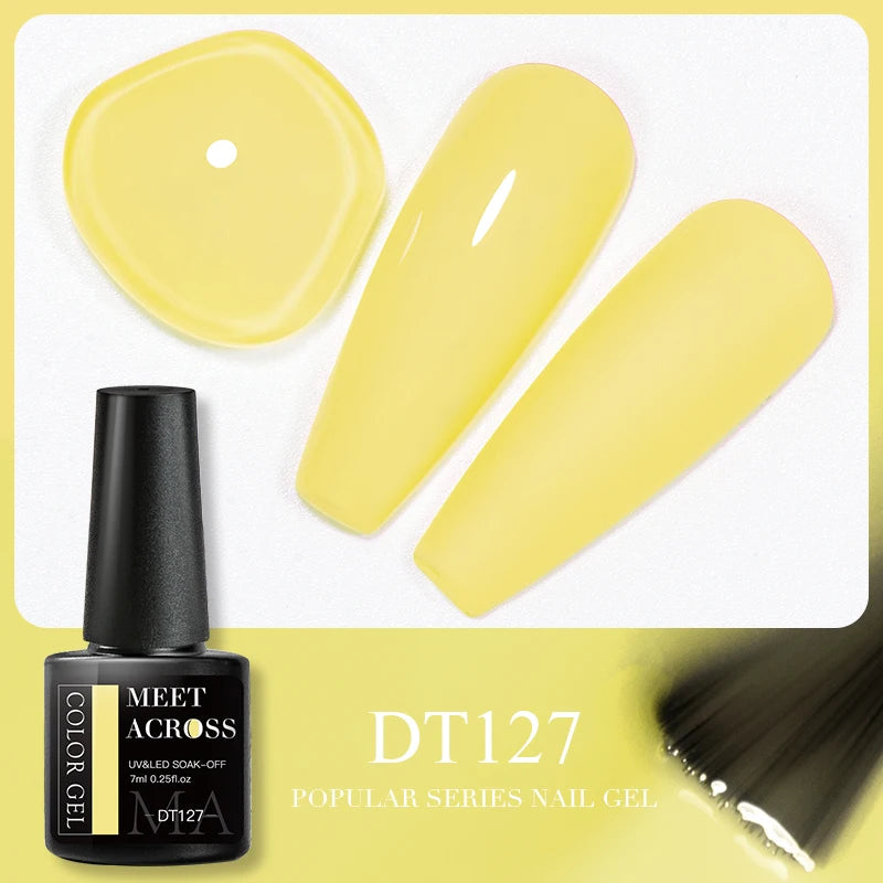 5ml Pink Dried Flower Gel Nail Polish