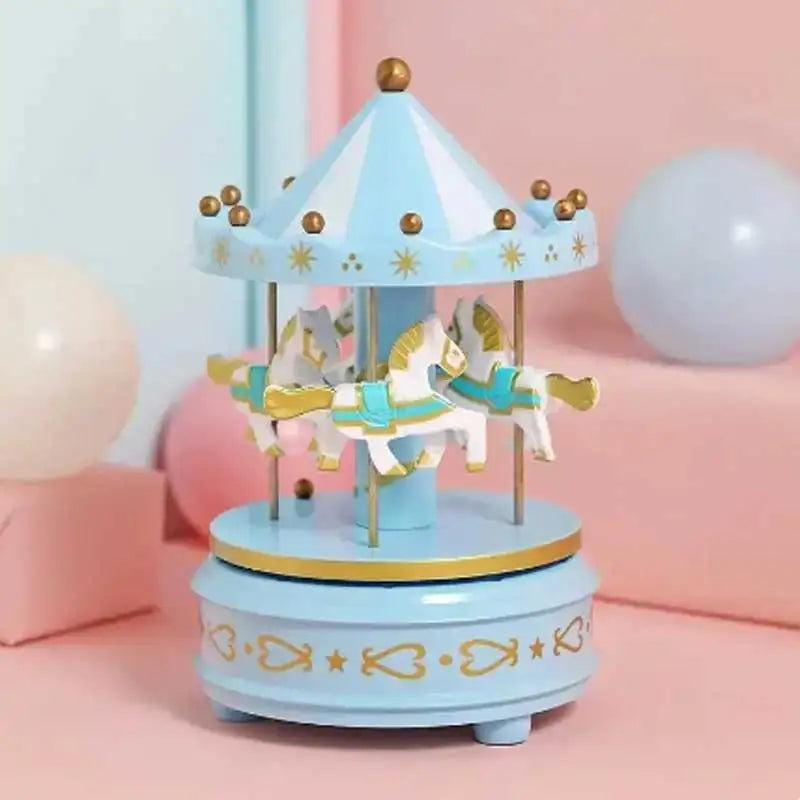 Romantic Luxury Carousel Music Box