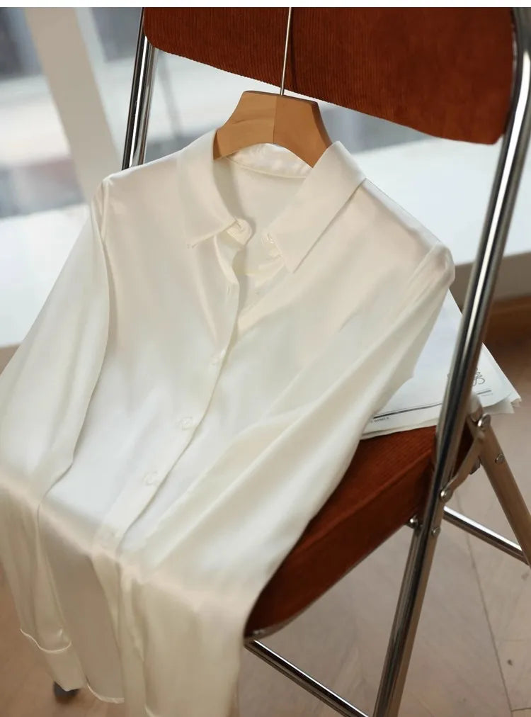 Elegant Satin Blouse