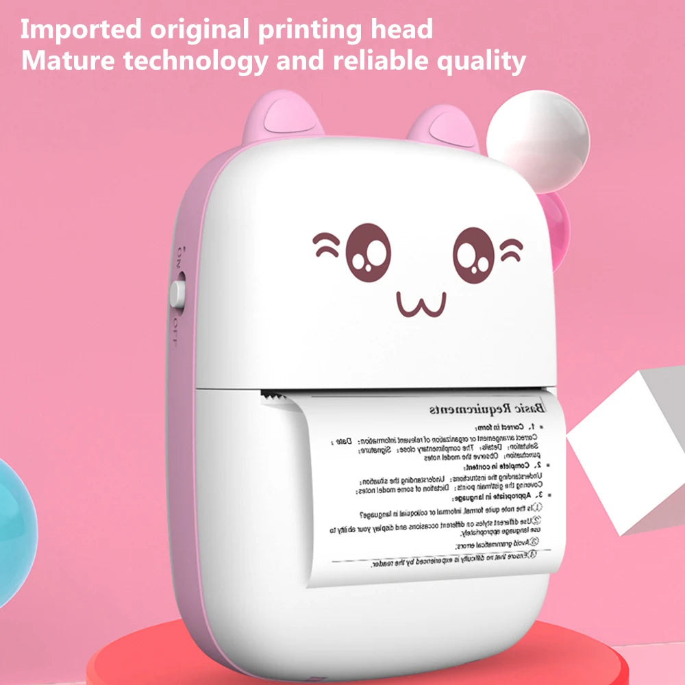 Meow Mini Thermal Label Printer