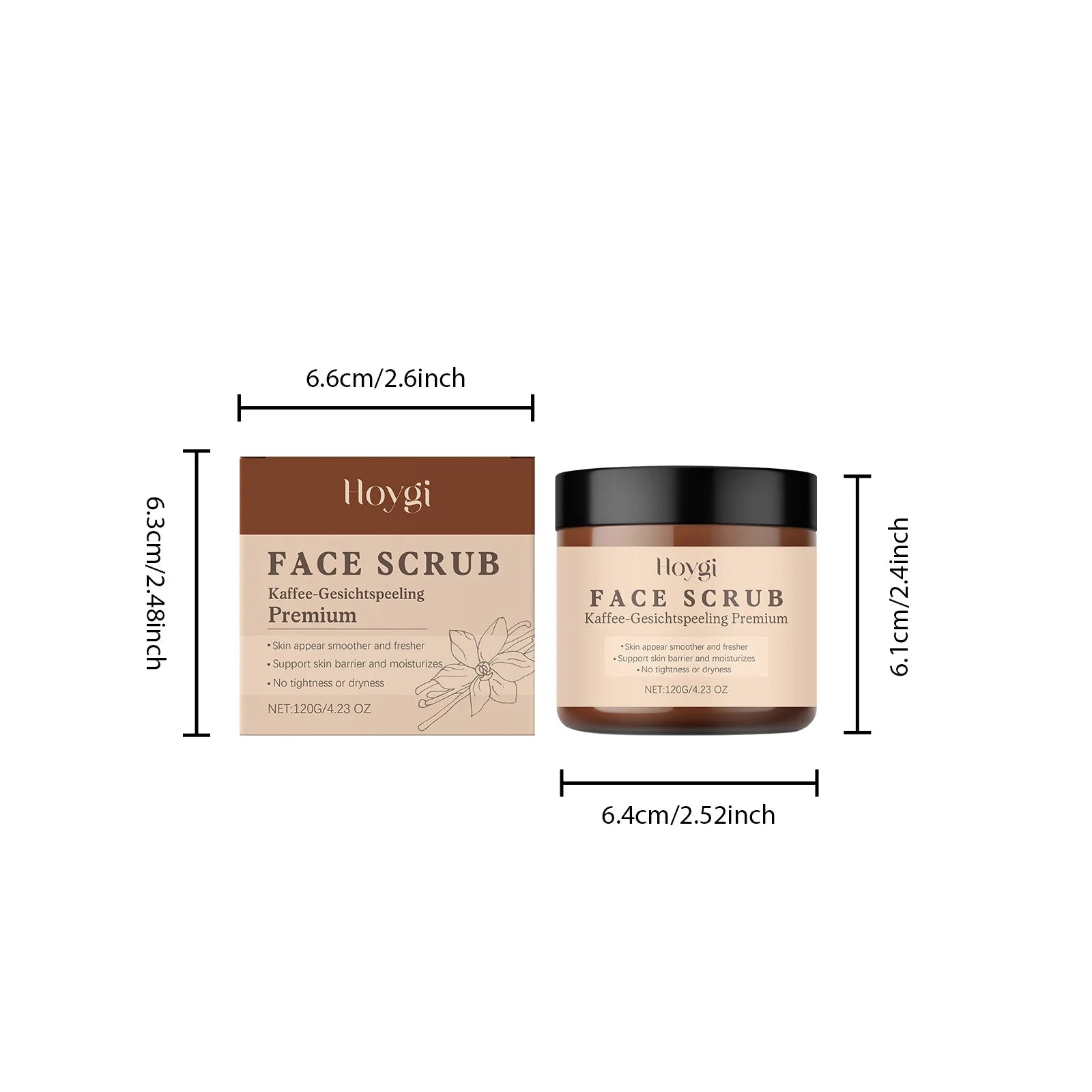 Vanilla Coffee Facial Scrub