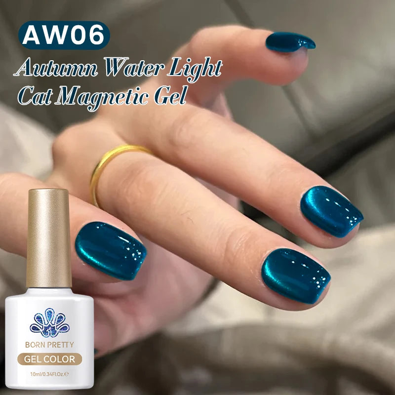 Sparkling Magnetic Cat Eye Gel Polish