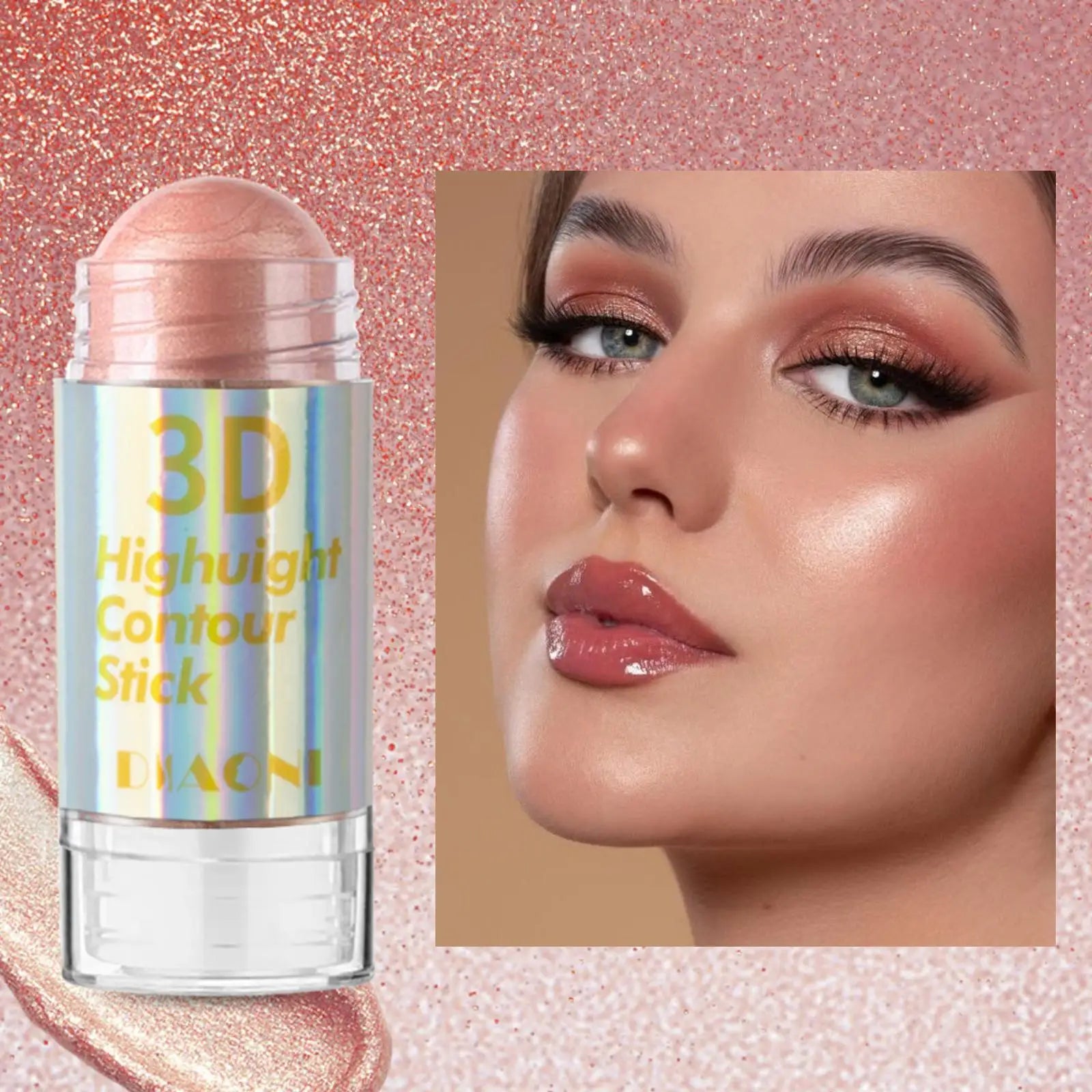 6-Color 3D Highlighter Contour Stick