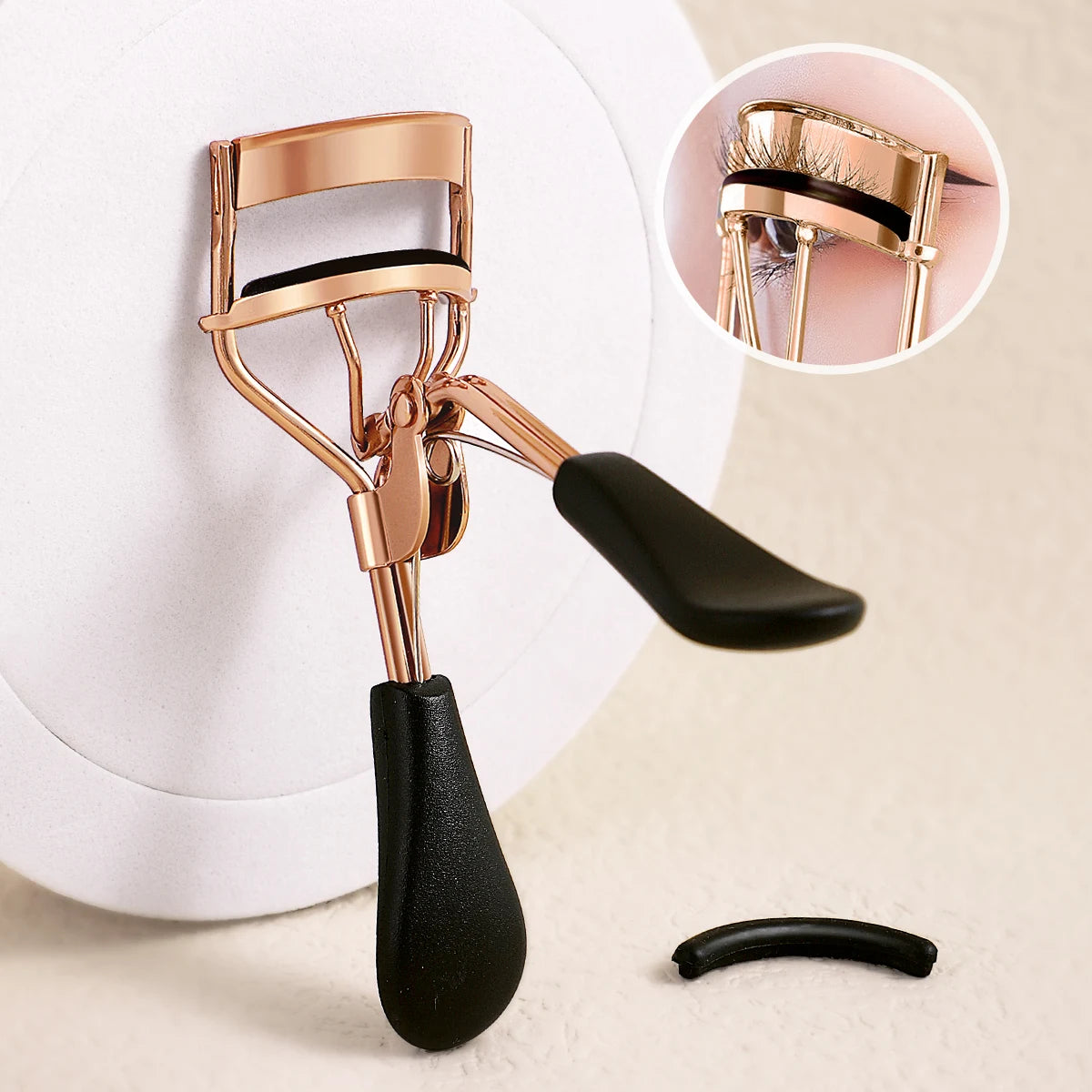 Portable Stainless Steel Eyelash Curler