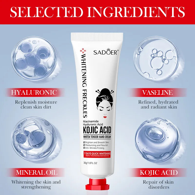 Kojic Acid Whitening Hand Cream