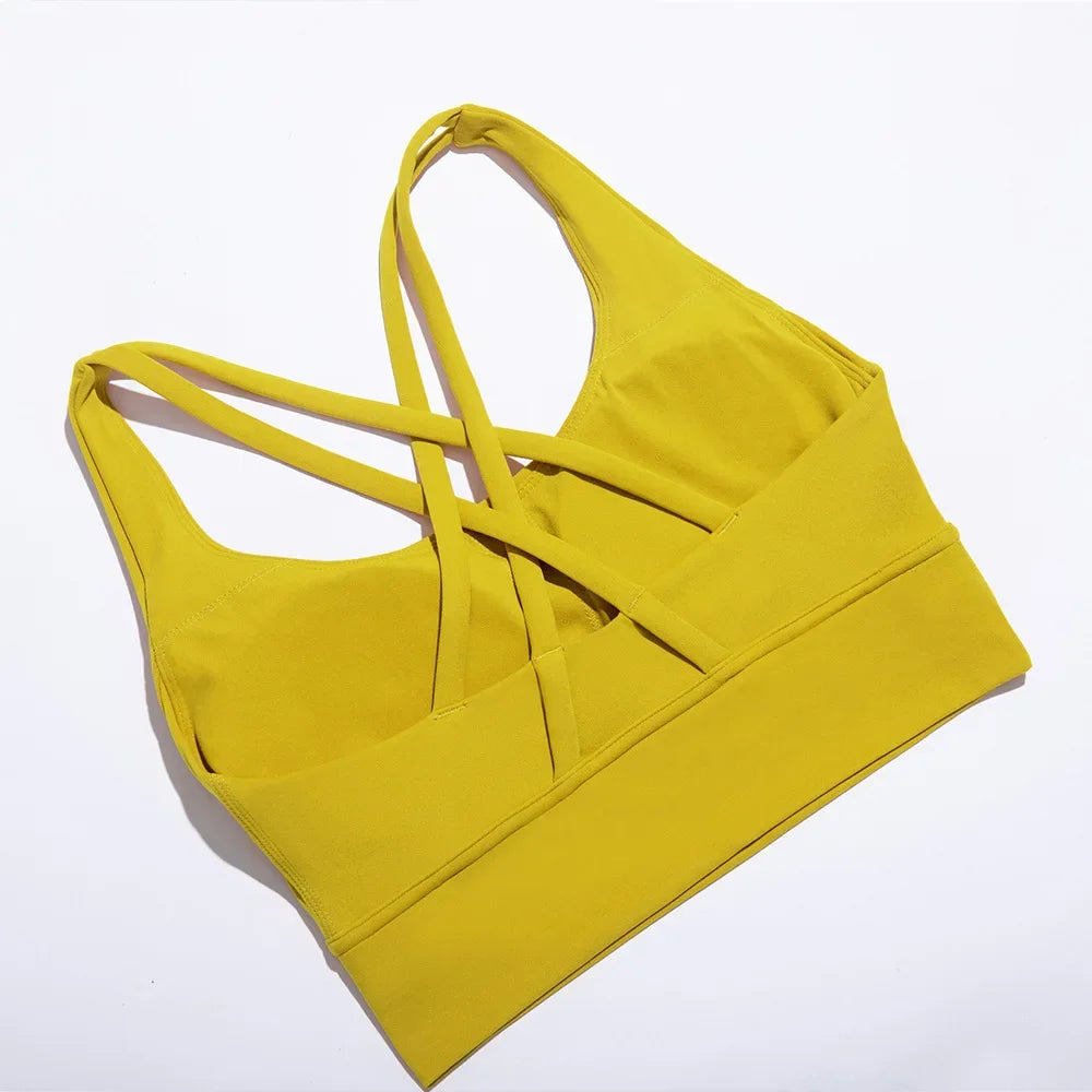 Cross Back Sports Bra