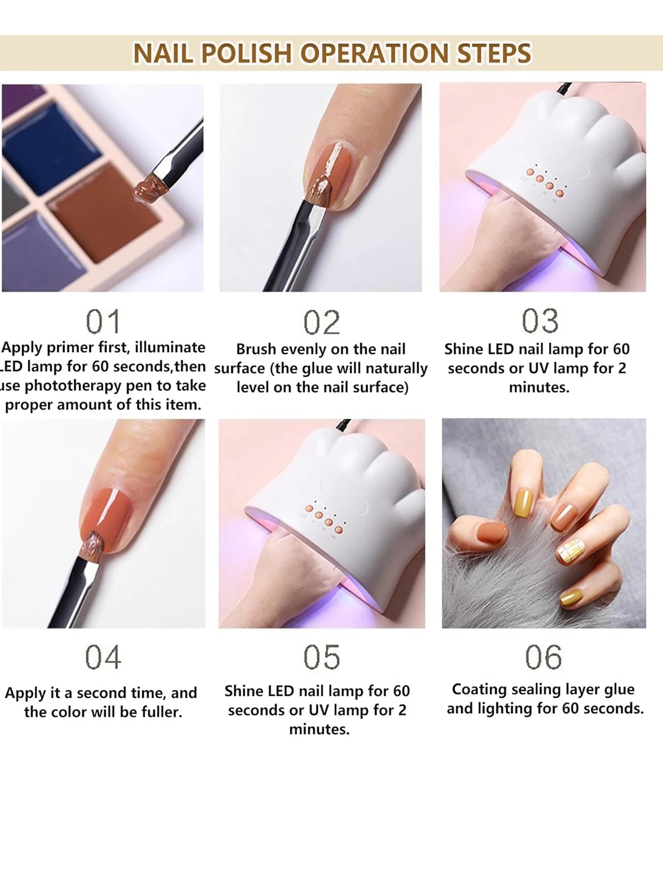 9-Color Macaron Gypsum Semi-Solid Nail Polish Set