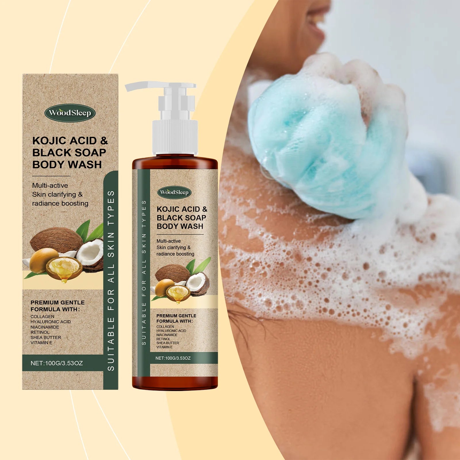 Collagen Kojic Acid Body Wash