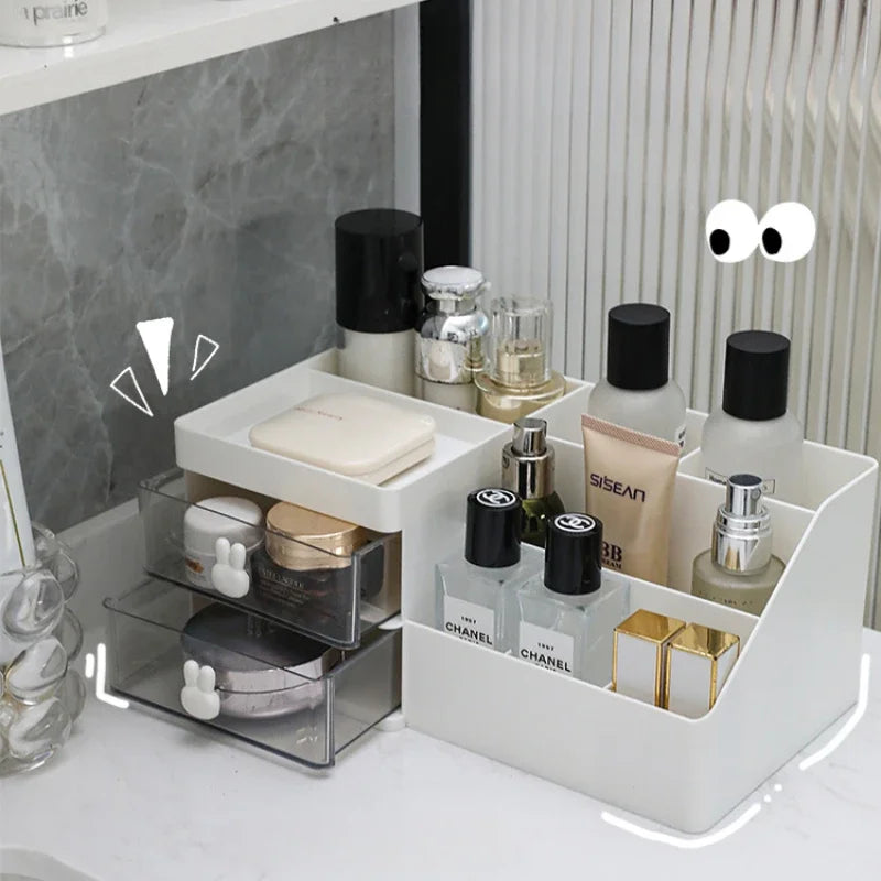 Drawers and Pen Holder Storage Box