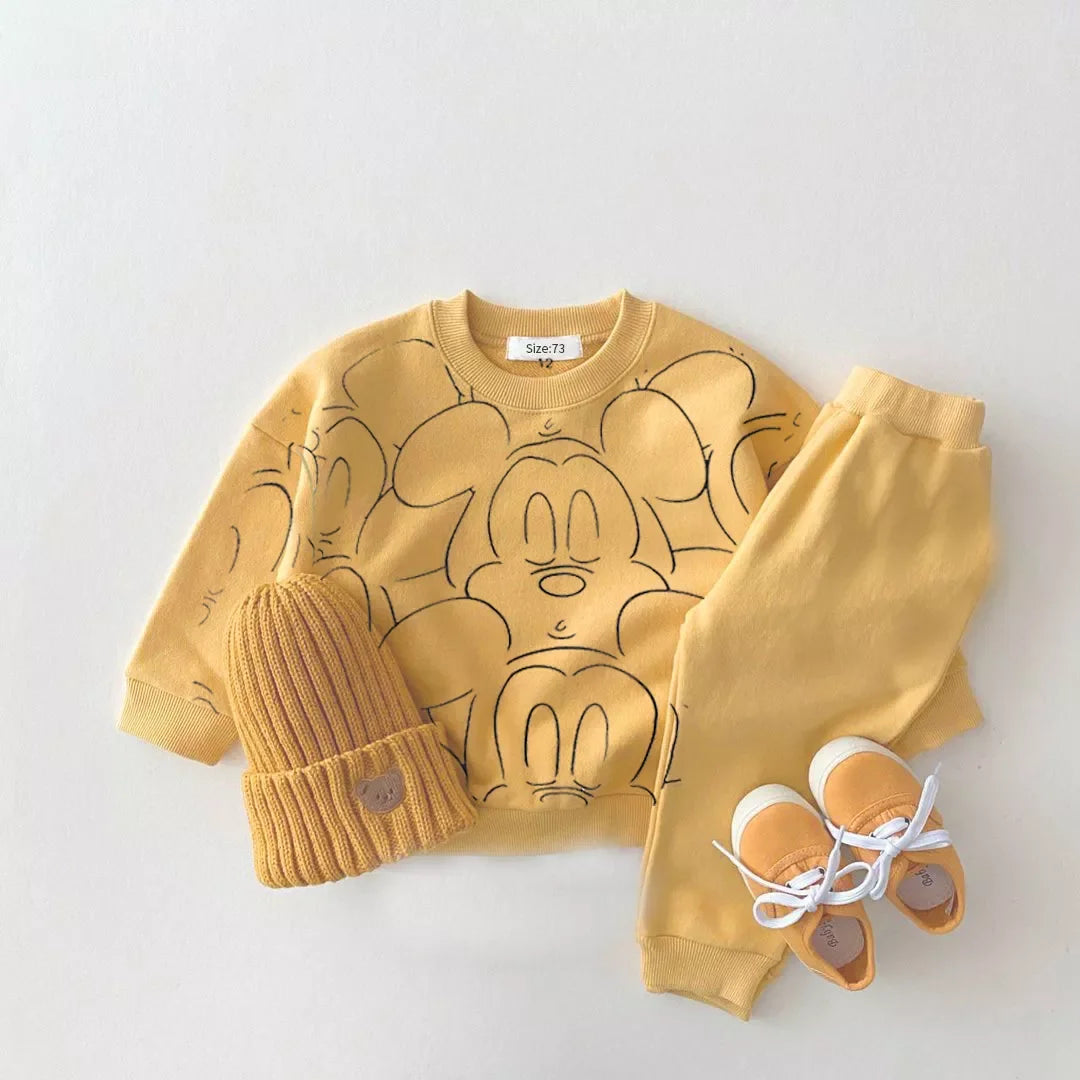 Designer Cartoon Baby Tracksuit