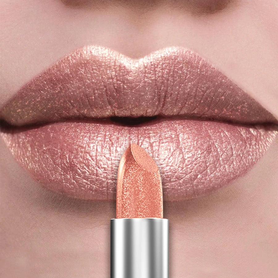 21-Color Metallic Glitter Lipstick Set