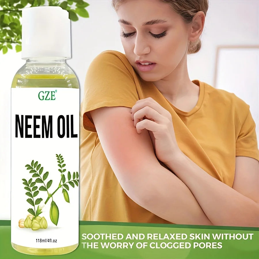 Pure Cold-Pressed Neem Oil