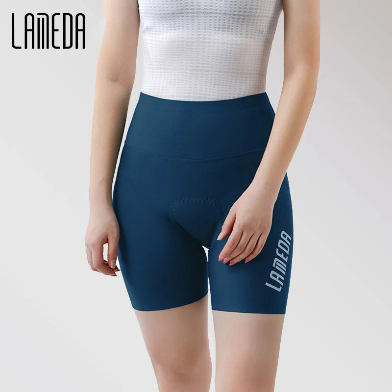 High Waist Padded Cycling Shorts