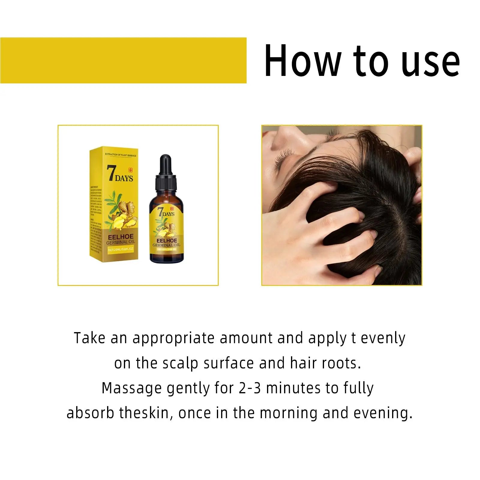 Ginger Hair Growth Oil