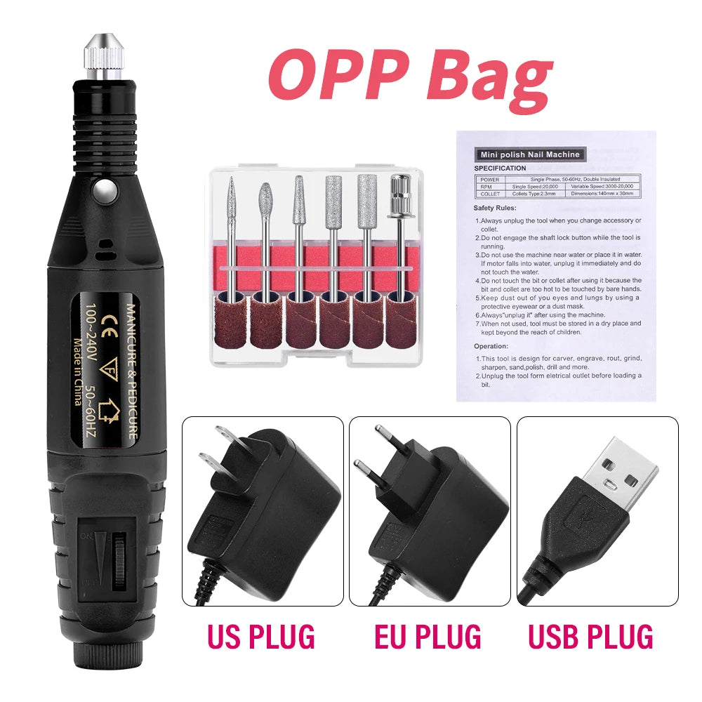 Electric Nail Drill Machine