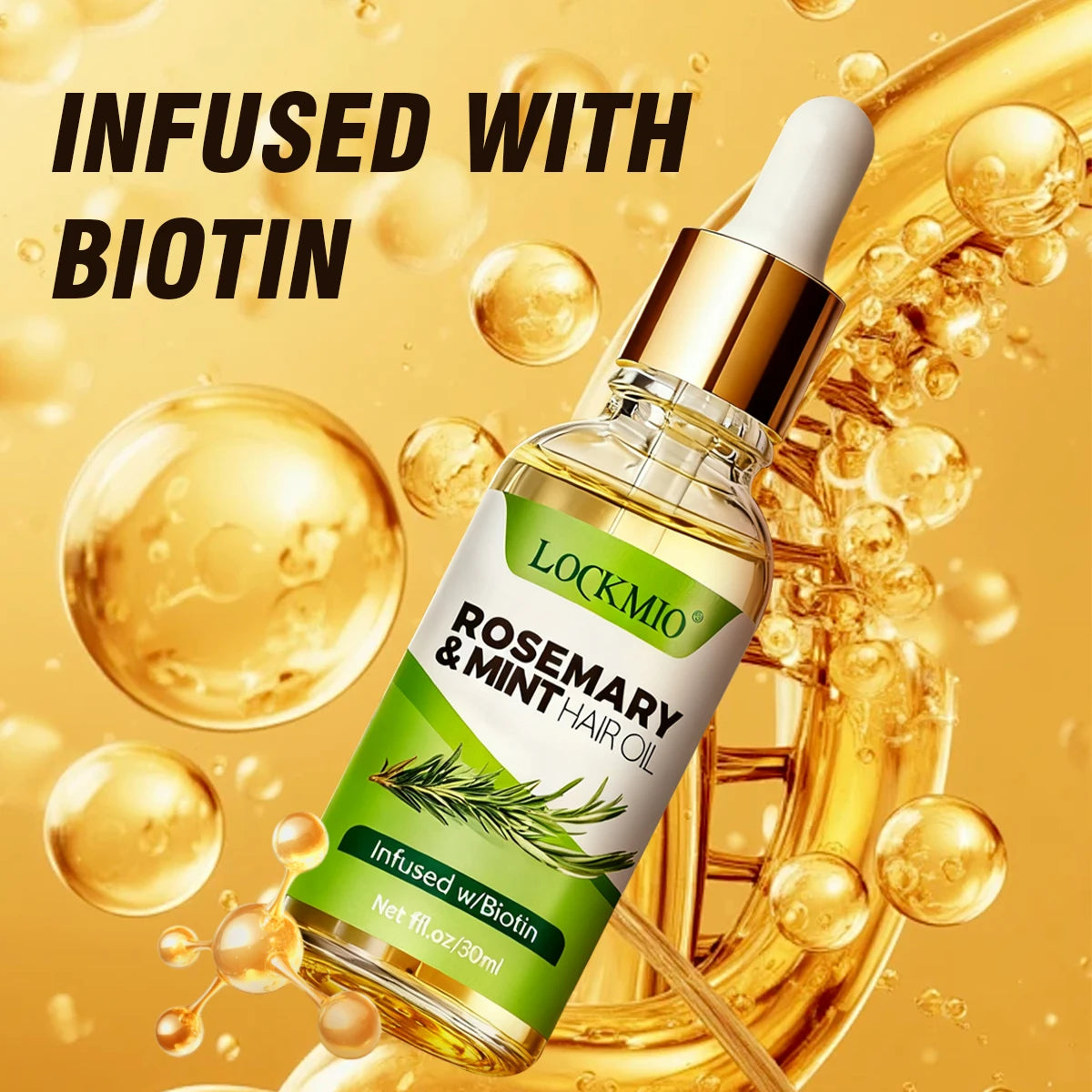 Rosemary Mint Biotin Hair Oil