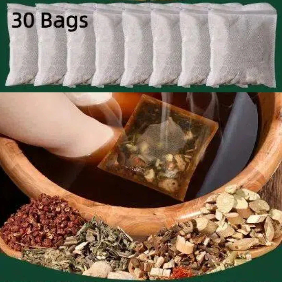 Chinese Herbal Foot Soak Packs