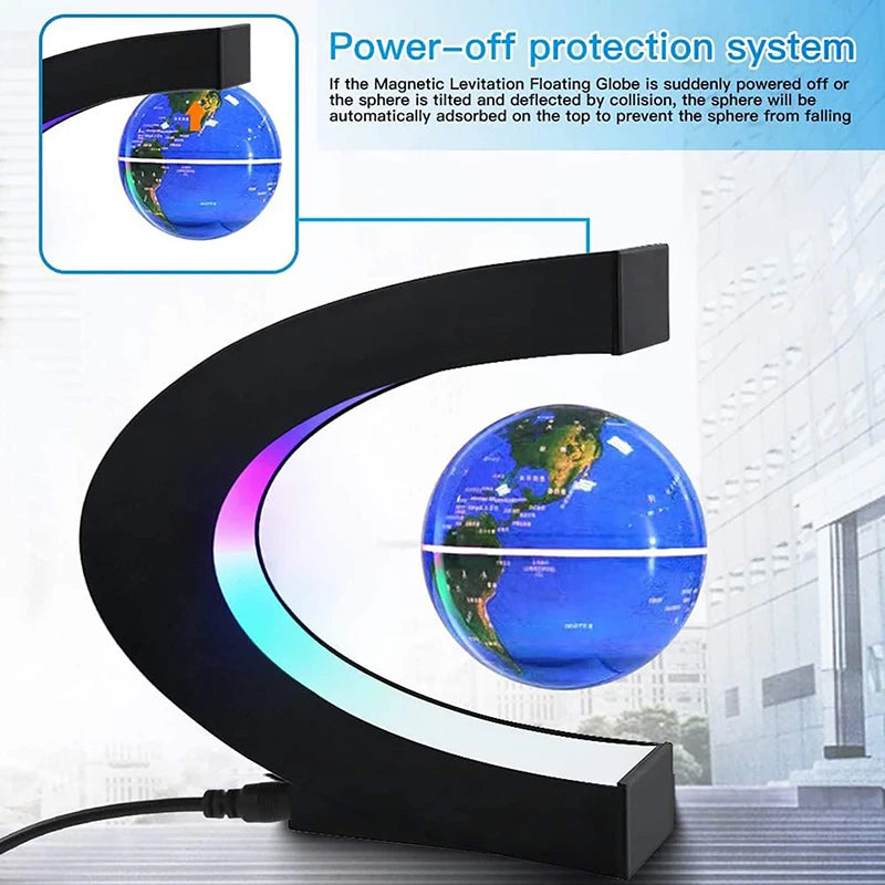 Magnetic Floating Globe LED Antigravity Lamp