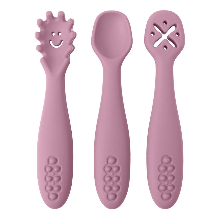 3PCS Baby Learning Spoon Set