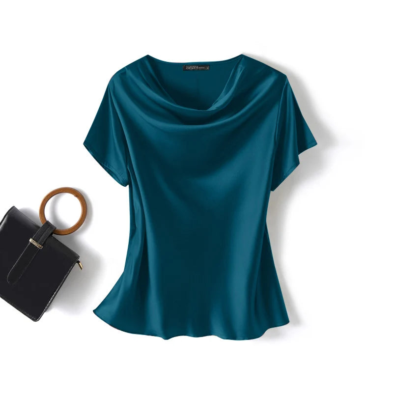 Elegant Satin Blouse