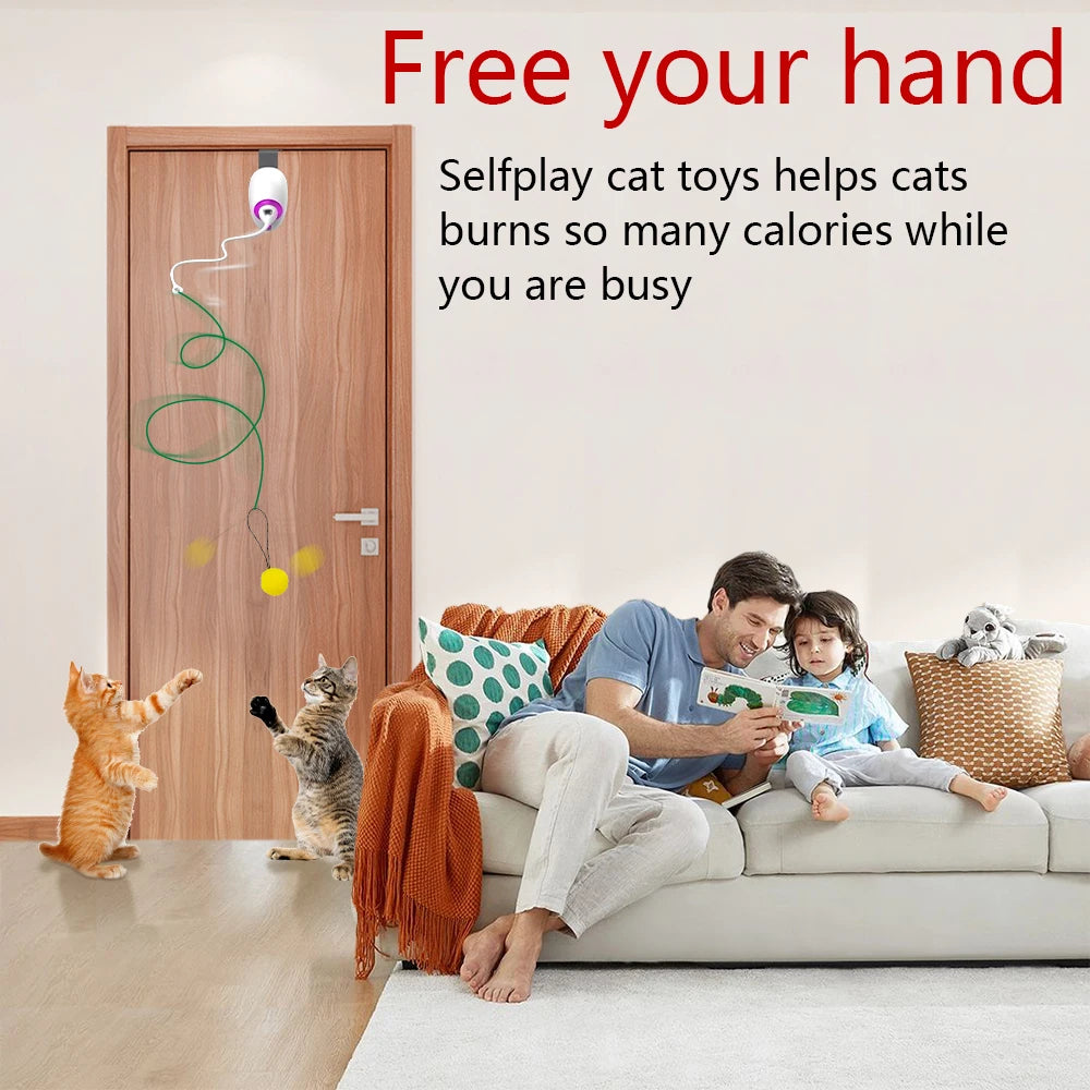 Interactive Electric Cat Toy Rope