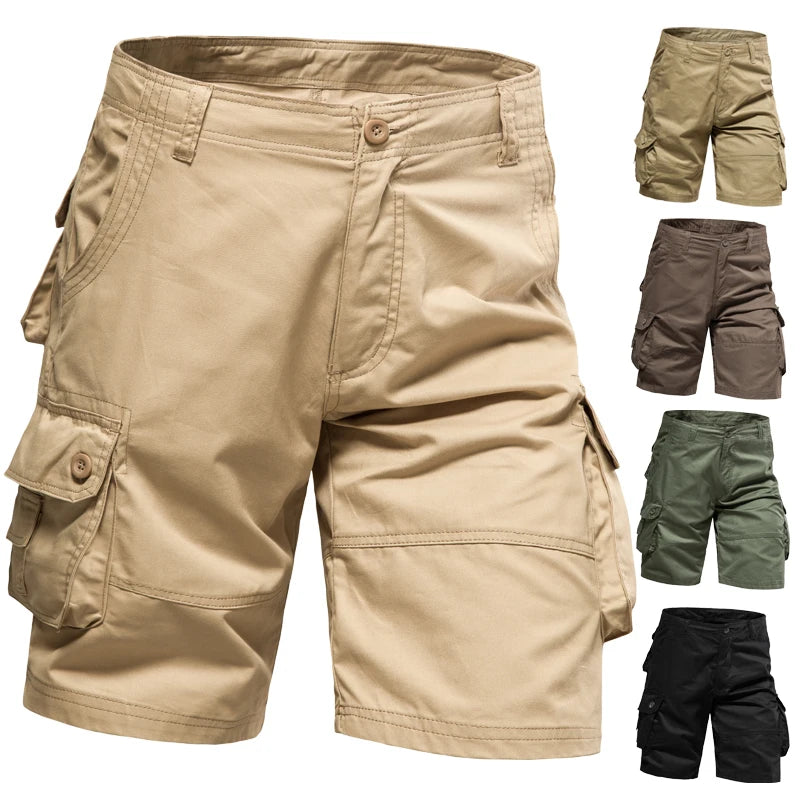 Cotton Cargo Shorts