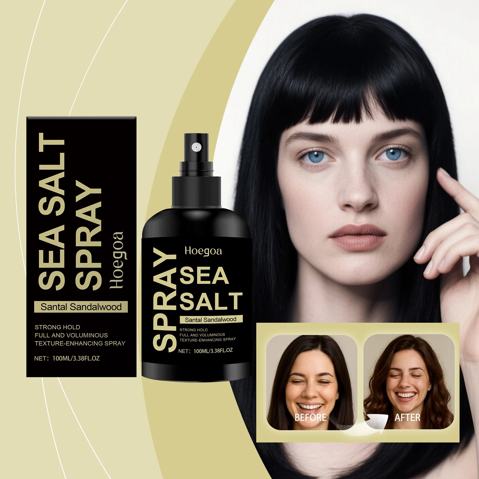 Sea Salt Styling Spray Adds Volume