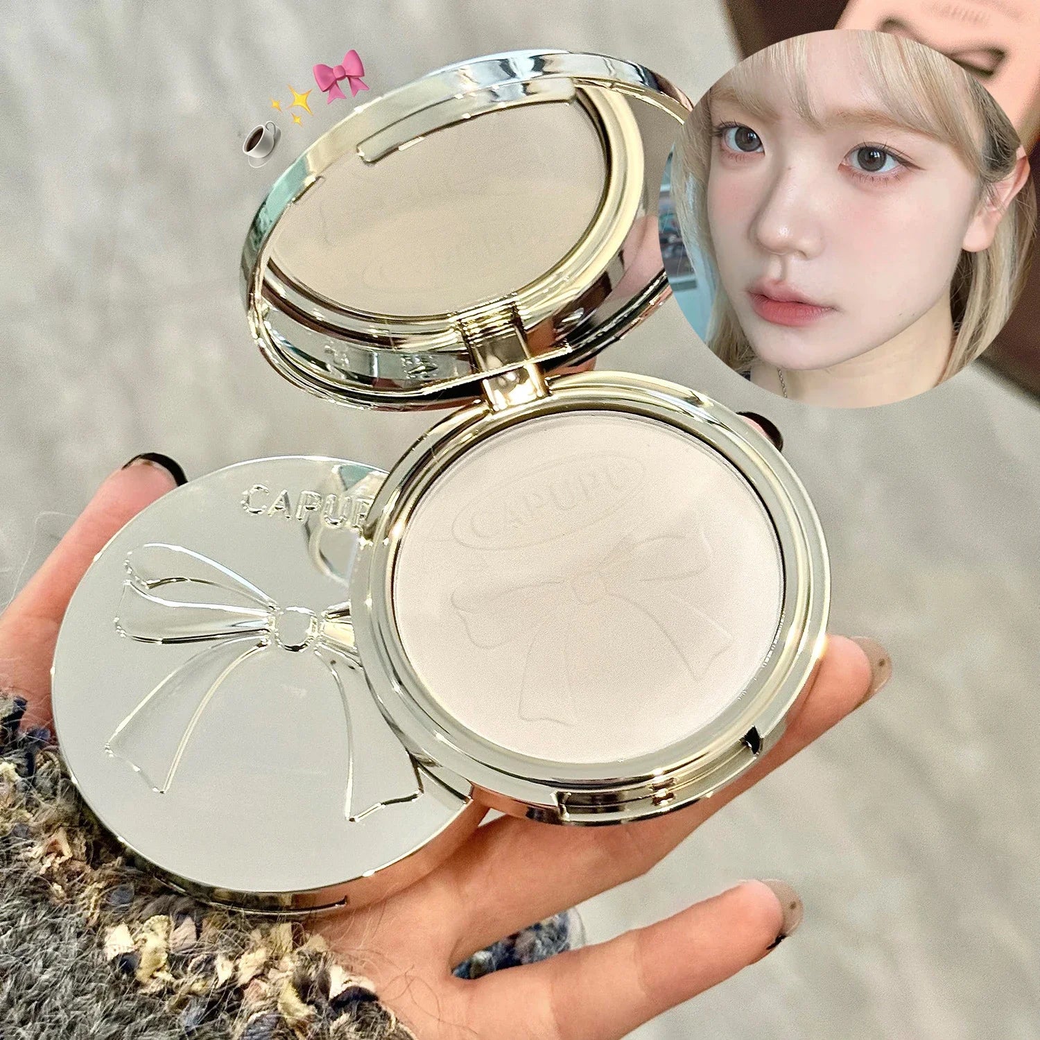 Matte White Pressed Setting Powder