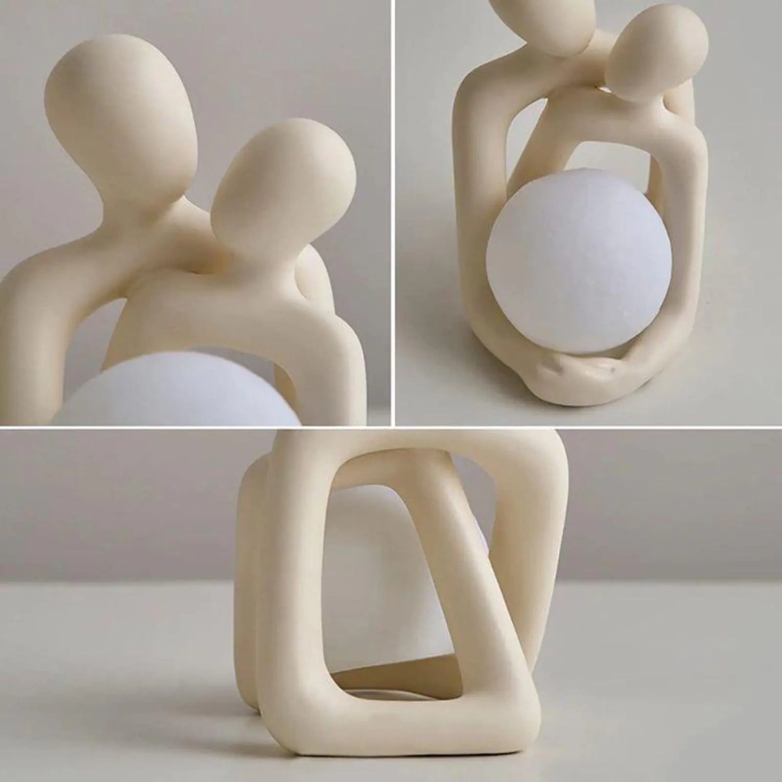 Loving Couple Resin Statue