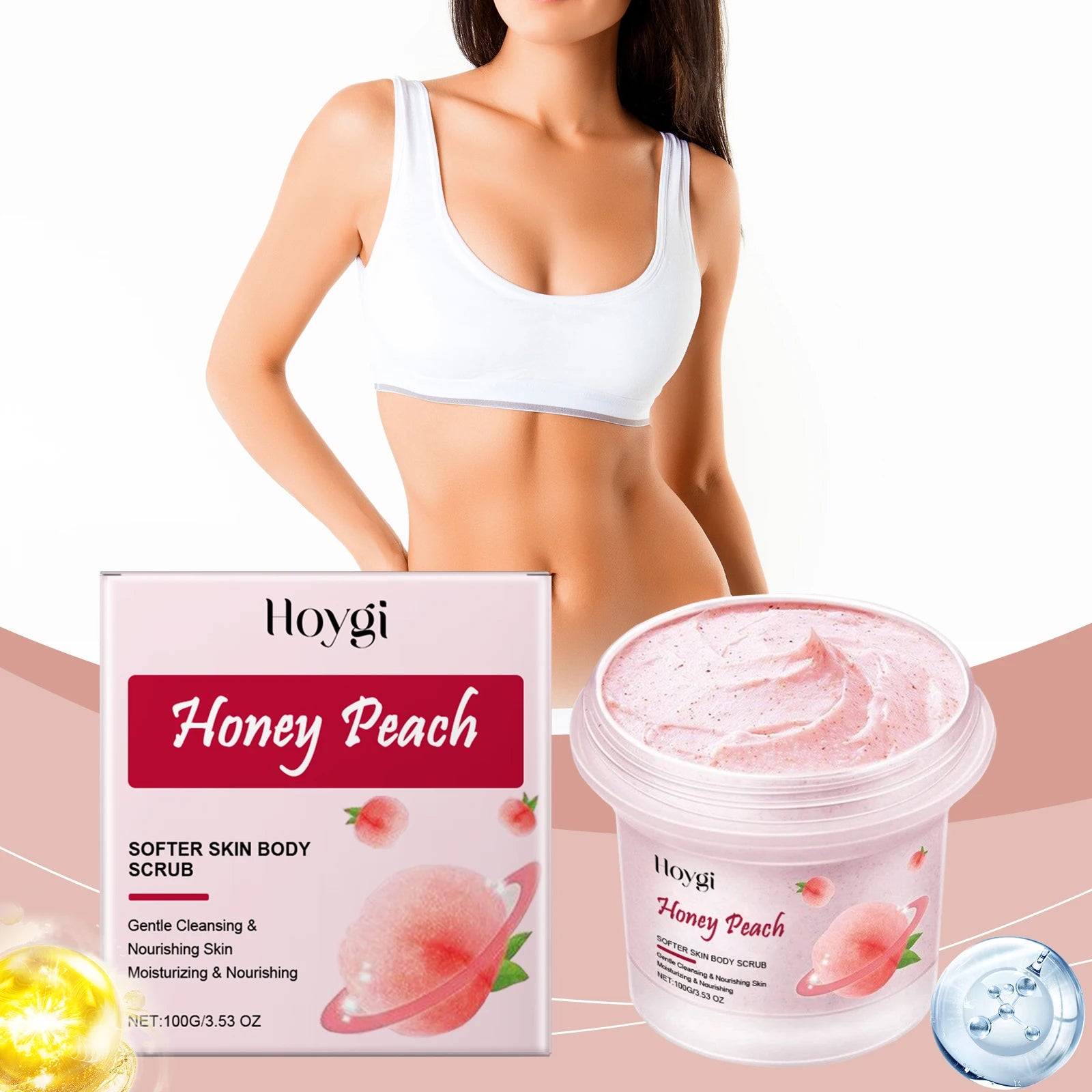 4-Piece Gentle Exfoliating Body Scrub Set