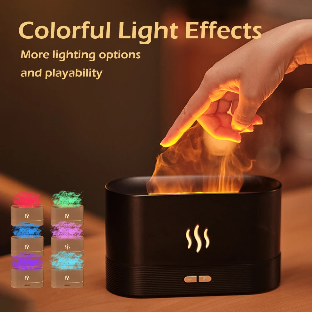 Flame Effect Aroma Diffuser