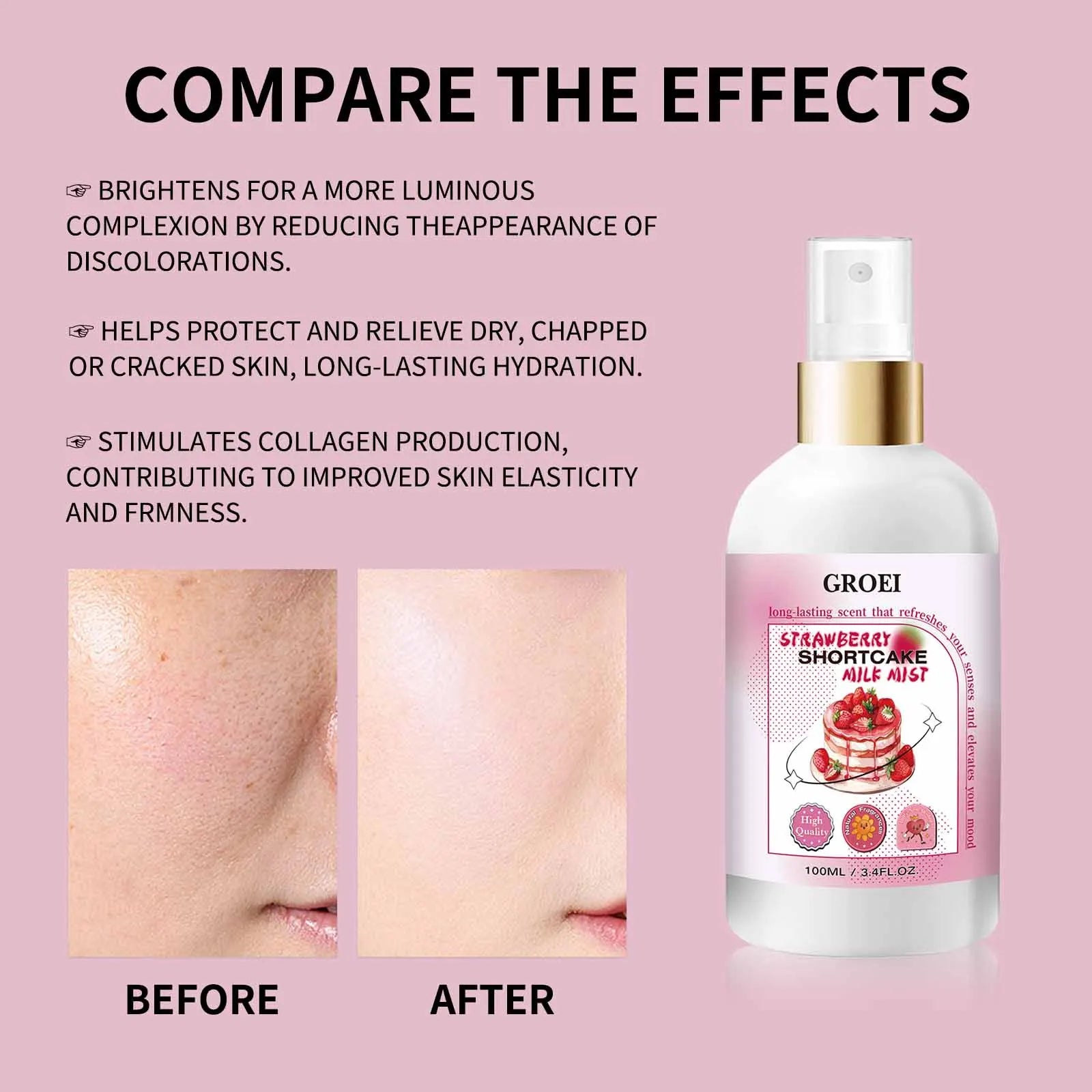 Strawberry Shortcake Milk Body Spray