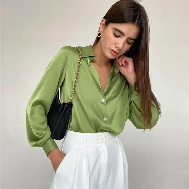 Casual Chic Office Woman Top